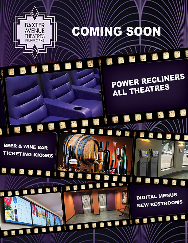 Promotional Flyer with images of renovations